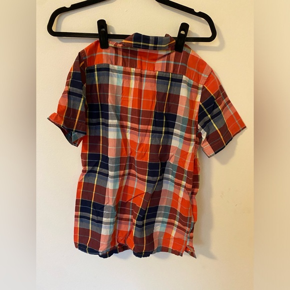Kids patterned short sleeve button down - Picture 2 of 2